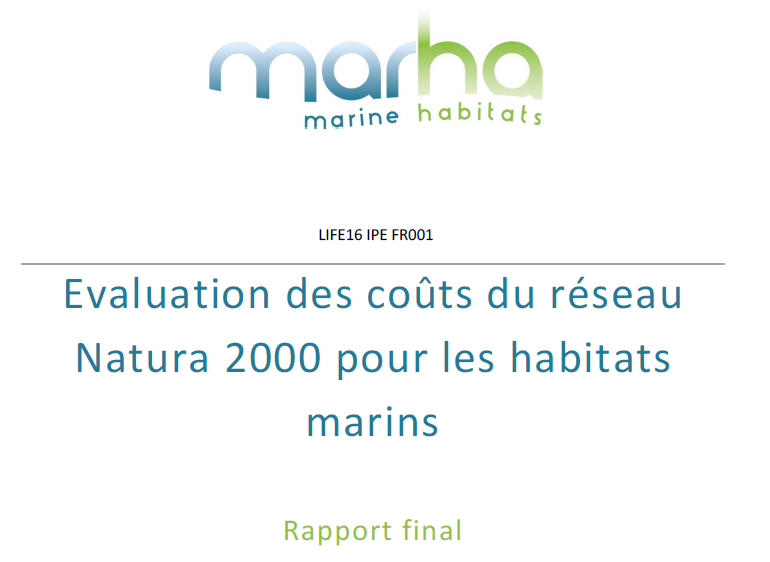 Evaluation des coûts du réseau Natura 2000 pour les habitats marins