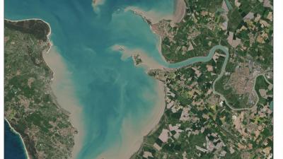 Source : Flux géoportail image satellite SPOT 6 7 2017